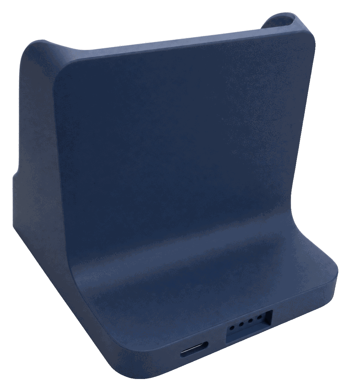 Rear of the SurfTouch Pro Charging Base, showing the USB-C port and the combination port for the DC Box