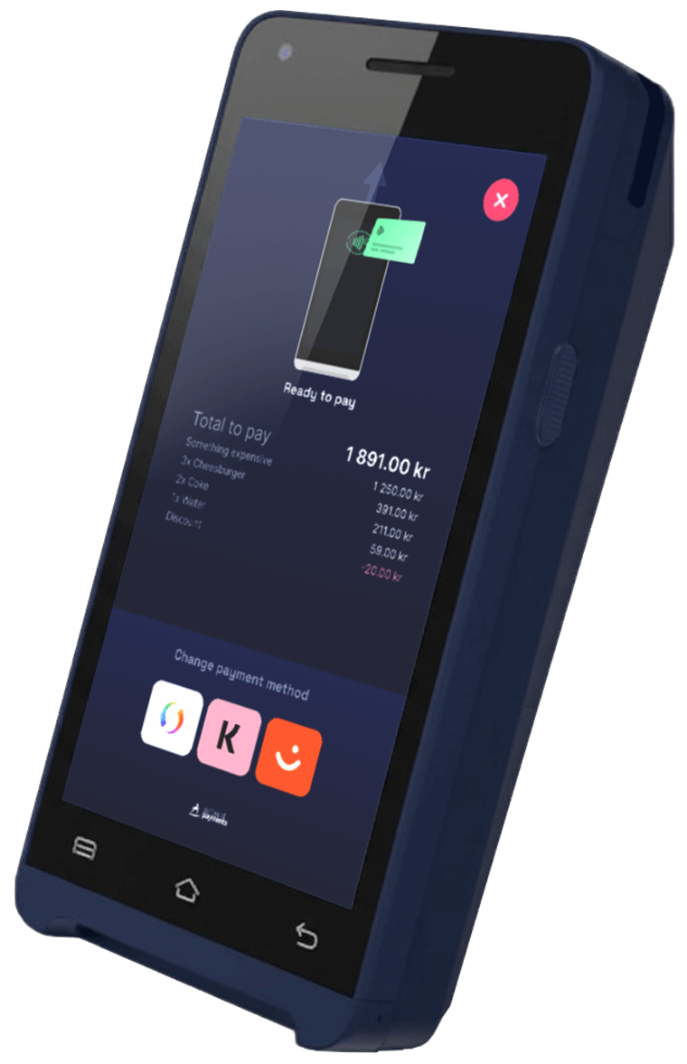 SurfTouch payment terminal