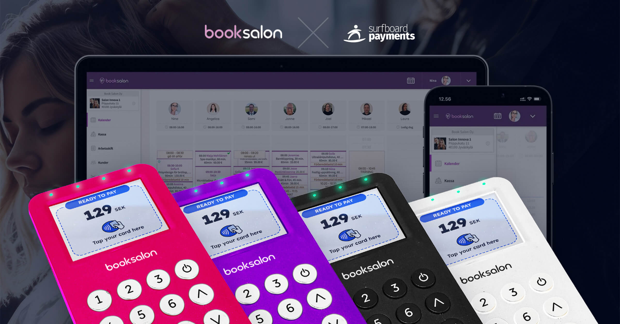 Surfboard Payments and booksalon Join Forces to Shape the Future of Payments in the Beauty Industry
