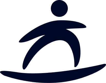 Surfboard Payments Logo - Dark