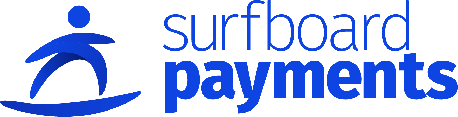 Surfboard Payments Logo - Dark