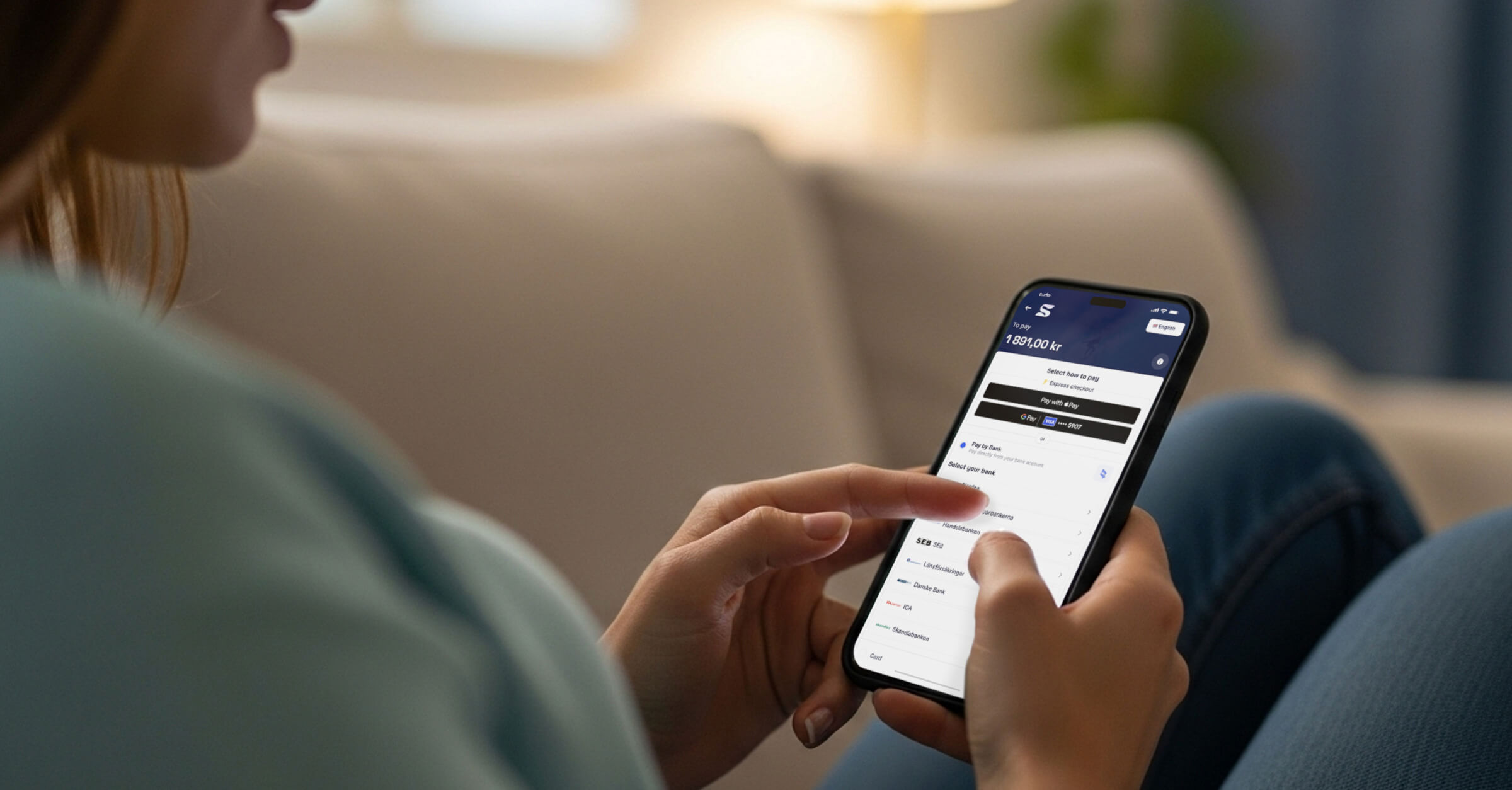 Surfboard with Pay by Bank